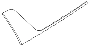 Genuine Kia Body C-Pillar Molding 87860-R0000FMC - Picture 1 of 2