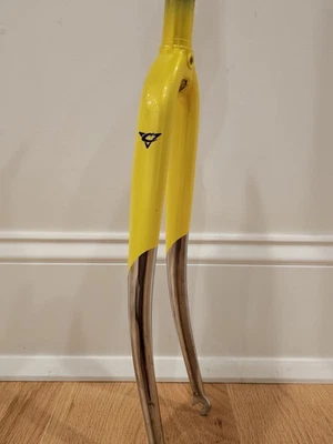 Columbus Casati 1" Threaded Steel Fork 225mm Steerer 52mm Thread NOS Vintage - Image 1 of 4