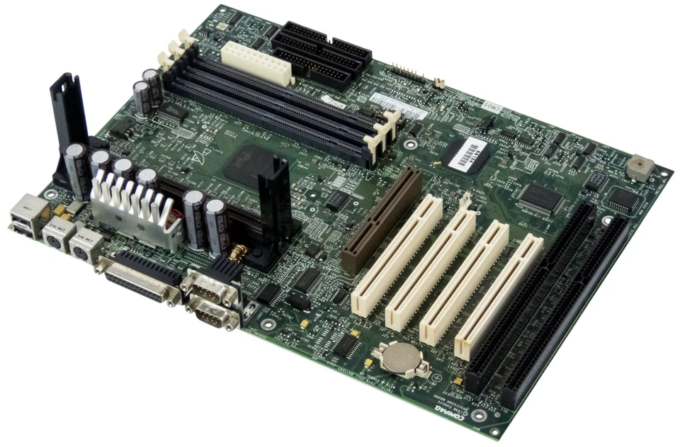 Motherboard Compaq 166813-001 Slot 1 3x Sdram 2x Isa 4x PCI - Image 1 of 2