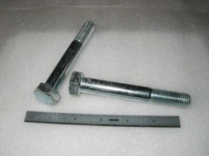 M16-2.0 X 110MM BOLTS HEX HEAD STEEL ZINC - 2 pcs - Picture 1 of 1