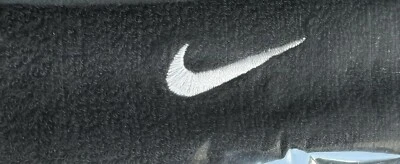 Diadema Nike Talla Única Negra Atlética Unisex Blanca Swoosh En Plástico Foto 1 de 3