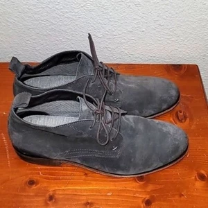 WOLVERINE HERREN HENSEL GRAU VELOURSLEDER CHILLS FREIZEIT ODER ANZUG STIEFEL GRÖSSE 12 - Bild 1 von 9