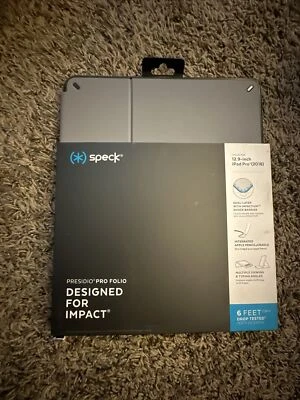 Speck 2018 Presidio GRAY Pro Folio Case Designed For 12.9" Apple iPad Pro - Image 1 of 2
