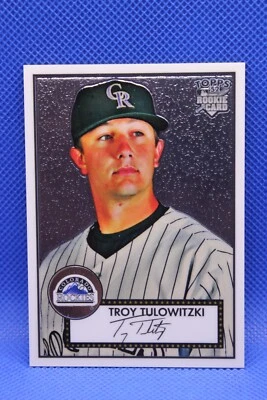 2007 TOPPS '52 CHROME TROY TULOWITZKI #TCRC4 /1952 COLORADO ROCKIES - Image 1 of 2