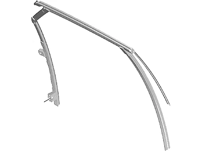 OEM NUEVO 2013-2016 Ford Lincoln MKZ puerta derecha canal de vidrio, GP5Z-5425766-A Foto 1 de 1