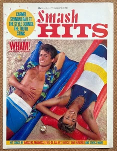 WHAM! ~ 1983 Full page UK magazine cover GEORGE MICHAEL *cover only* - Picture 1 of 1