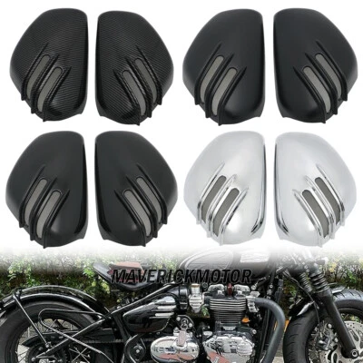 ABS Battery Side Covers For Triumph Bonneville Bobber Speedmaster 1200 2018-2022 - Image 1 of 4