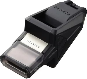 Geschmolzener Blazza Basketball Schiedsrichterpfeife schwarz RA0040-K SCHWARZ aus Japan - Bild 1 von 2
