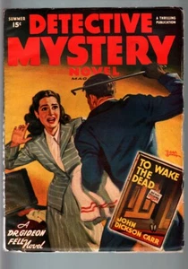 Detective Mystery Novel-- 1947--Pulp Magazine--Thrilling--VG/FN - Picture 1 of 1