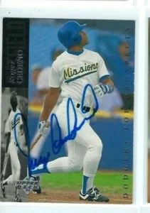 1994 Upper Deck Baseball #25 - Roger Cedeno - Autographed - Dodgers Prospect - Imagen 1 de 1