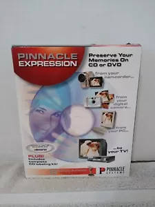Pinnacle Expression 2002 - Preserve Movies & Photos to CD/DVD - Windows 2000/XP - Picture 1 of 4