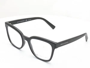 Armani Exchange AX3049 8078 Cat Eye Matte Black Womens Eyeglasses 52mm - Picture 1 of 6