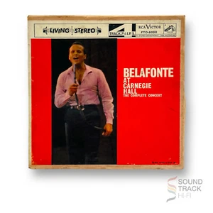 Belafonte At Carnegie Hall by Harry Belafonte Reel to Reel Tape 7 1/2 IPS RCA - Foto 1 di 4
