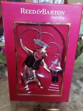 Reed & Barton 6209 Holiday Magic Ornament Penguin Tarnish Resistant Silver Plate