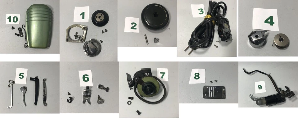 PIEZAS MIXTAS VIKING HUSQVARNA TIPO 19E MÁQUINA DE COSER Foto 1 de 1