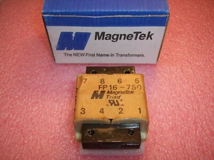 QTY (1) FP16-750 MAGNETEK TRIAD POWER TRANSFORMERS 115/230V NOS IN BOX - Picture 1 of 7