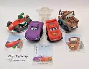 Disney Infinity 4 Figuren Welt Charaktere Set Autos Cars Lightning McQueen Hook - Bild 1 von 7