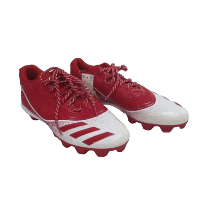 NOVAS Chuteiras de Beisebol Adidas Icon V Mid Vermelho e Branco G28287 Masculino 11.5 - Imagem 1 de 4