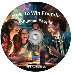 How to Win Friends & Influence People Audio Book Self Help MP3 CD Dale Carnegie - Imagen 1 de 7