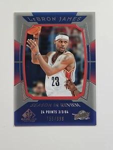 2004-05 SP #152 LeBron James Stagione in Recensione /999 Carta Edizione Limitata - Foto 1 di 16
