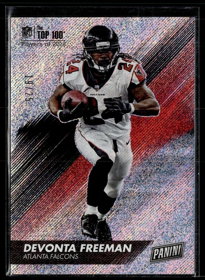 2018 PANINI DAY METALLIC FUR /25 DEVONTA FREEMAN FALCONS - Image 1 of 1