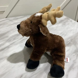 Webkinz Ganz Reindeer Plush Holiday Christmas Stuffed Animal NO CODE - Picture 1 of 9
