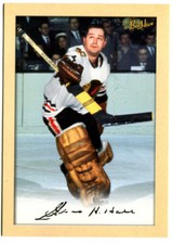 2005-06 UD Bee Hive Glenn Hall Card #228 Chicago Blackhawks