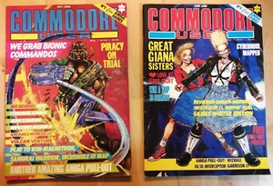 Commodore User (05 und 06/1988) - SELTEN (englische Retro Computerzeitschrift) - Bild 1 von 5