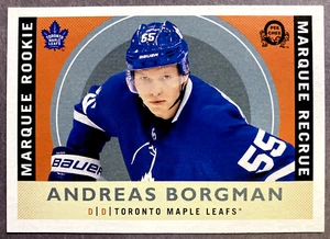 2017-18 O-Pee-Chee Marquee Rookie Retro #615 Andreas Borgman Toronto Maple Leafs - Picture 1 of 1