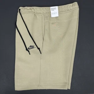 Nike Sportswear Tech Fleece Shorts Neutral Olive/ Black FB8171-276 Men’s Sizes - Picture 1 of 7