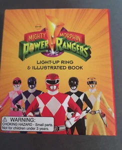 Mighty Morphin Power Rangers Light-Up Ring and Illustrated Book (RP Minis) NEW - Bild 1 von 5