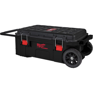 Milwaukee PACKOUT Rolling Tool Chest Storage Organizer Impact Resistant Black UK