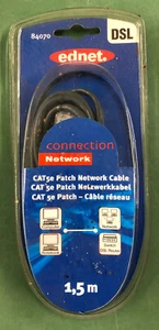 CAT5e Netzwerkkabel 1,5 m - OVP - Bild 1 von 2