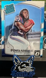 2017 Donruss Optic - Rated Rookie D'onta Foreman #190 (RC) - Texans - Picture 1 of 3