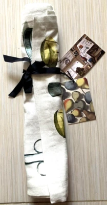 John Derian Target Table Runner Kitchen Objects Tools Fall Autumn 14”x 90 NEW - Image 1 of 4