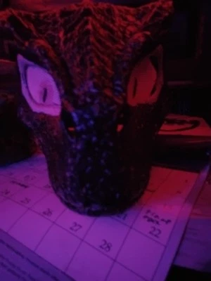 dino mask painted and customized fur suit  - Image 1 of 3