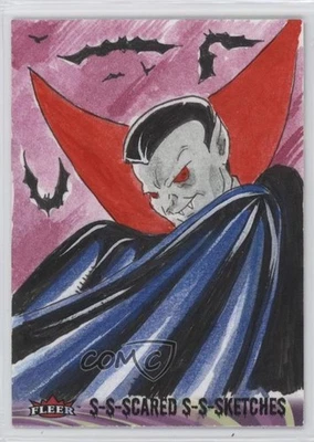 2024 Fleer Scooby Doo S-S-Scared S-S-Sketches Giorgio Galli Auto Sketch - Image 1 of 3