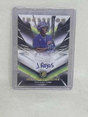 2023 Bowman Inception - Autographs Jefferson Rojas #BPA-JR /300 (AU, RC) - Image 1 of 3