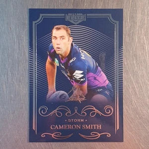 Tarjeta base NRL Elite 2017 #069 **Cameron Smith Storm - Imagen 1 de 2