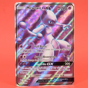 Pokemon TCG English Card Shining Legends Mewtwo GX 72/73 Full Art - Picture 1 of 6