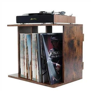 Vinyl Record Storage, Record Player Stand, Record Holder Wall Mount for 100 A... - Picture 1 of 7