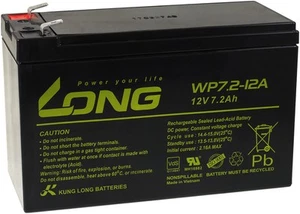 KungLong Ersatzakku für USV APC RBC105 12V 7,2Ah/86Wh Lead-Acid Schwarz - Bild 1 von 1