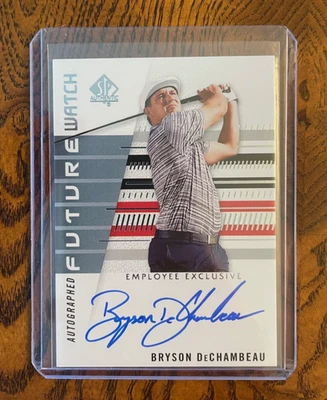 2021 SP Authentic Bryson DeChambeau Autographed Future Watch Employee Exclusive - Image 1 of 2