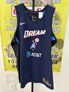 Tiffany Hayes #15 Atlanta Dream Nike Women's Swingman Jersey - Navy Sz L - Picture 1 of 17