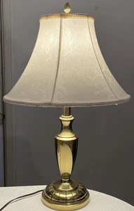Stiffle Brass Table Lamp Vintage - Picture 1 of 11