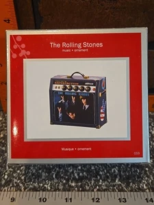 Adorno musical American Greetings The Rolling Stones - Nuevo en caja - Imagen 1 de 11