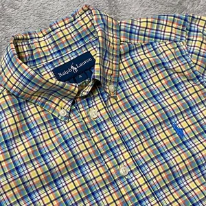 Polo Ralph Lauren Hemd Jungen 4 kariert Kurzarm Button Down Hemd - Bild 1 von 6