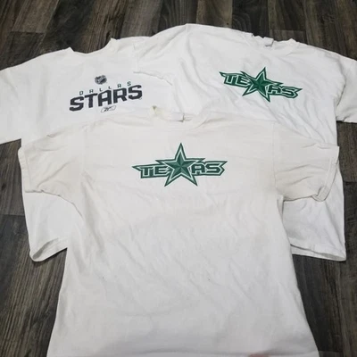 Reebok Dallas Stars NHL Camiseta Hombre XL Lote De Tres (Dos Blanco Uno Off White) Foto 1 de 4
