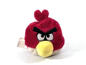 Angry Birds Mini Beanie Plush Red Bird 3” Toy Commonwealth Toys 2011 - Picture 1 of 15