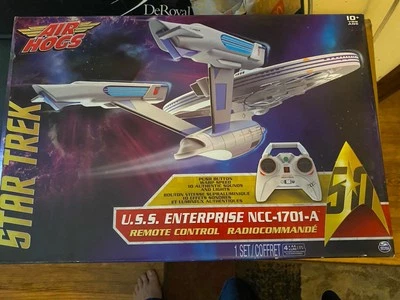 Air Hogs Star Trek USS Enterprise NCC-1701-A Remote Control Drone See Details. - Image 1 of 4